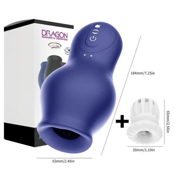 Lurevibe - Dragon Suction Trainer Sucking Vibration Male Masturbator - Image 11