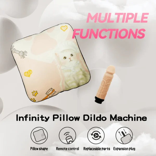 Infinity Pillow Toy Sale Dildo Remote Contol Sex Machine With 1*Dildo 1*Remote - 图片 7