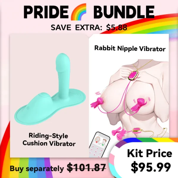 Riding-Style Cushion G Spot Vibrator For Intense Clitoral G-spot Anal Stimulation with APP - 图片 3