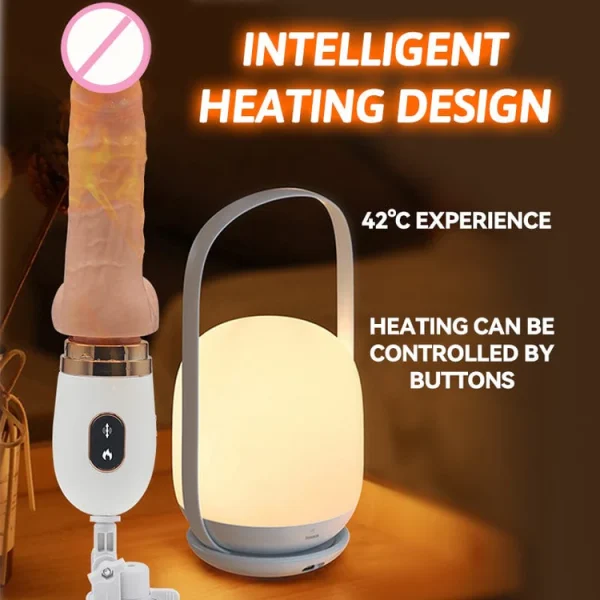 Small Dildo Machine Suction Cup Vibrant Toys with Remote Control - 图片 5