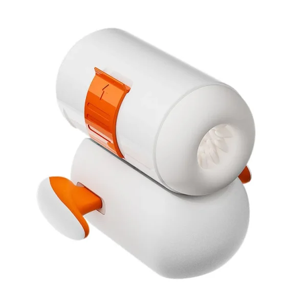 Peter Pan Telescopic Vibrating Heating Male Masturbator - Image 4