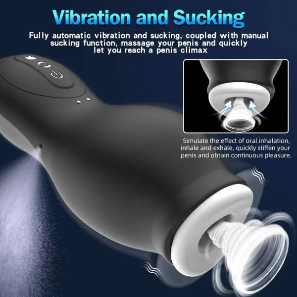 Lurevibe - Dragon Suction Trainer Sucking Vibration Male Masturbator - Image 7