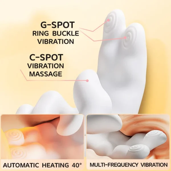 Realistic Finger Flapping Clitoris G Spot Vibrator - Image 5