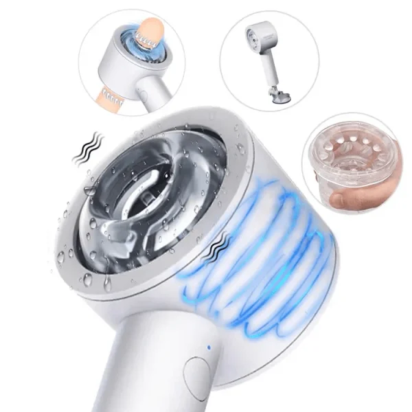 Lurevibe Truly - Intelligent 6 Frequency Telescopic Handheld Male Masturbator - Image 4