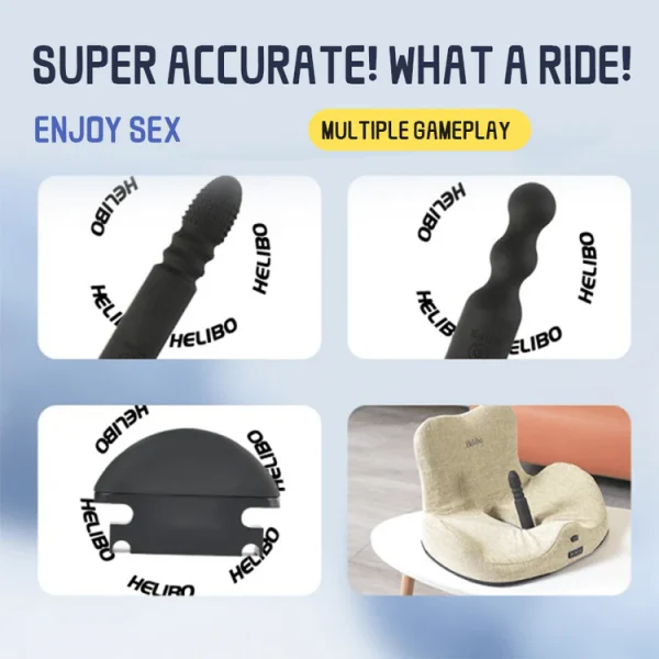 Helibo Chair Multifunctional Massage Sex Cushion - 图片 2