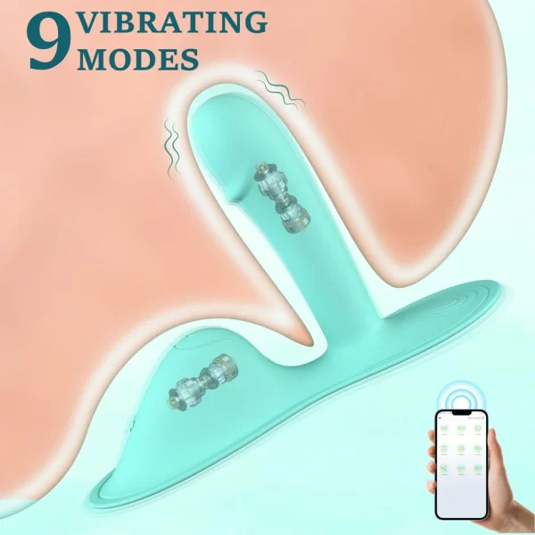 Riding-Style Cushion G Spot Vibrator For Intense Clitoral G-spot Anal Stimulation with APP - 图片 10