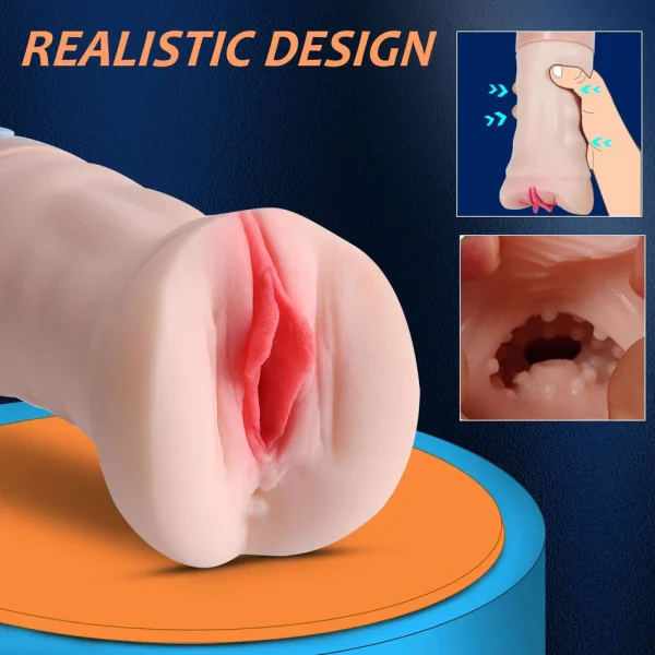 Oral Sucking Vibration Male Masturbation Cup - Image 3