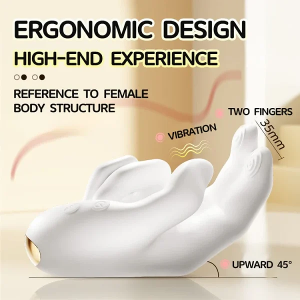 Realistic Finger Flapping Clitoris G Spot Vibrator - Image 6